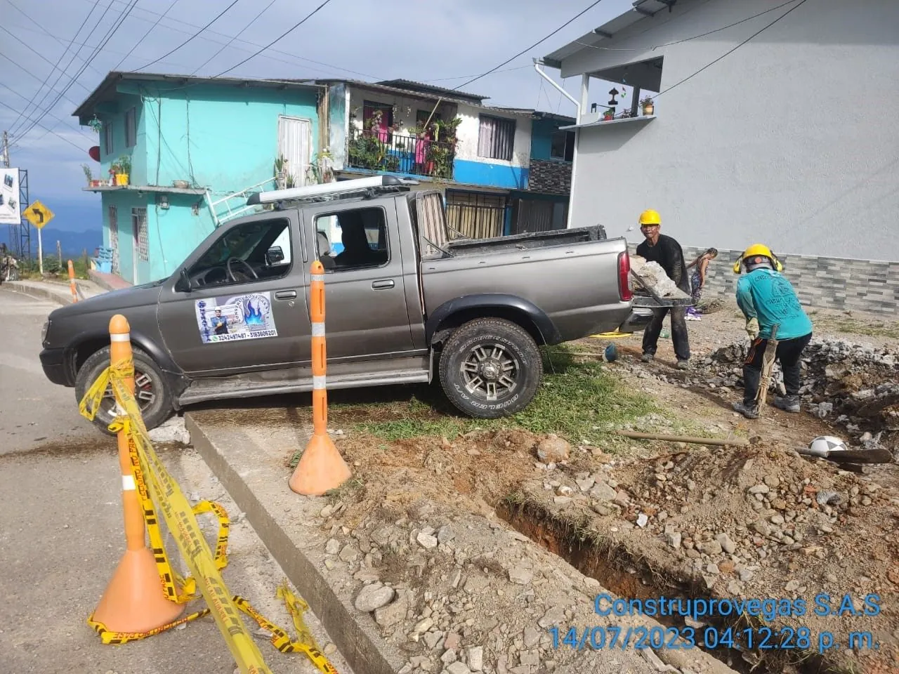 Trabajo de red en terreno